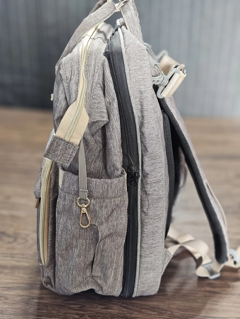 Source Unknown tan gray